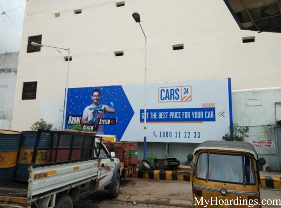 Indian Oil petrol pump station advertising Hyderabad, Branding on Petrol pumps company Hyderabad